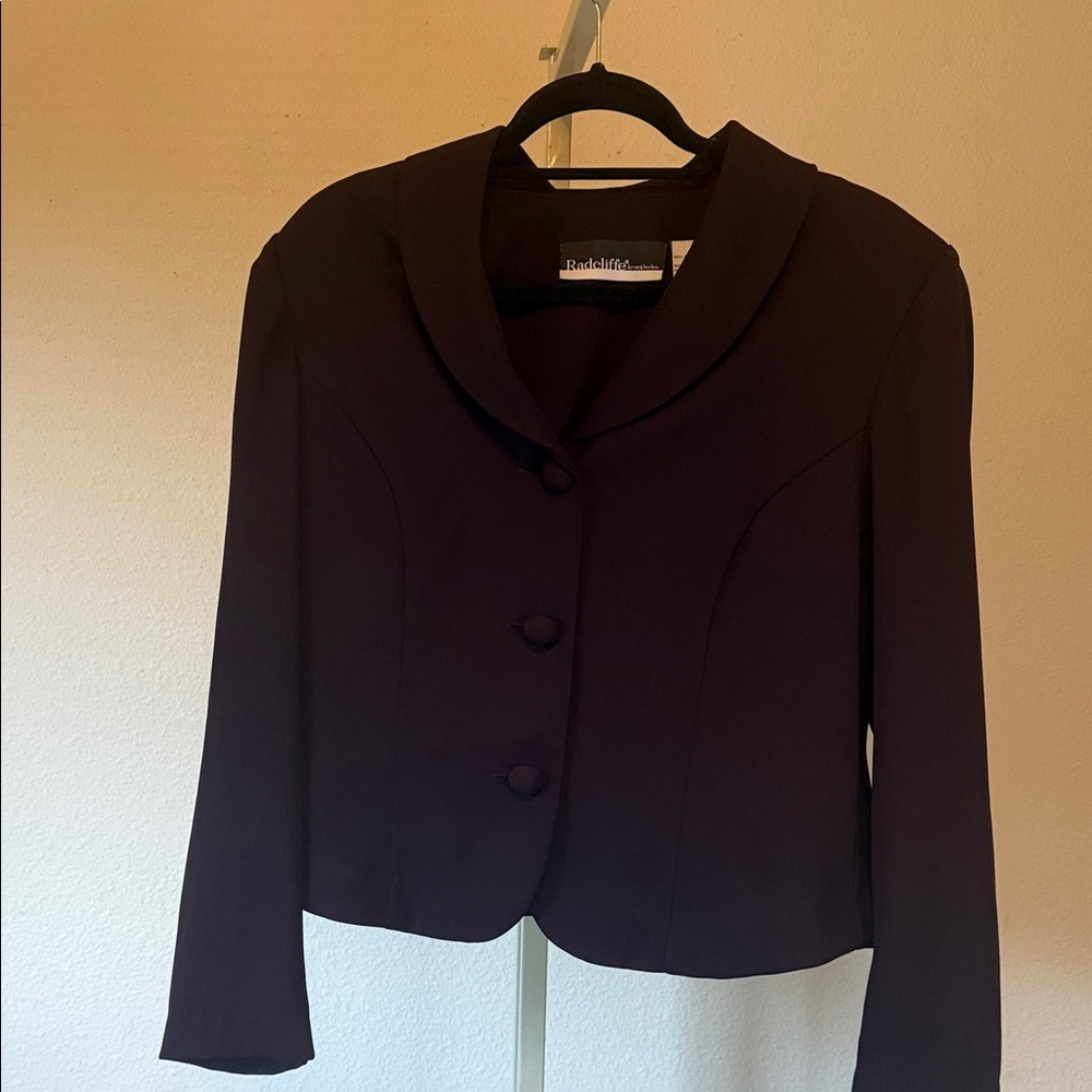 Elegant‎ Women's Dark Brown Blazer